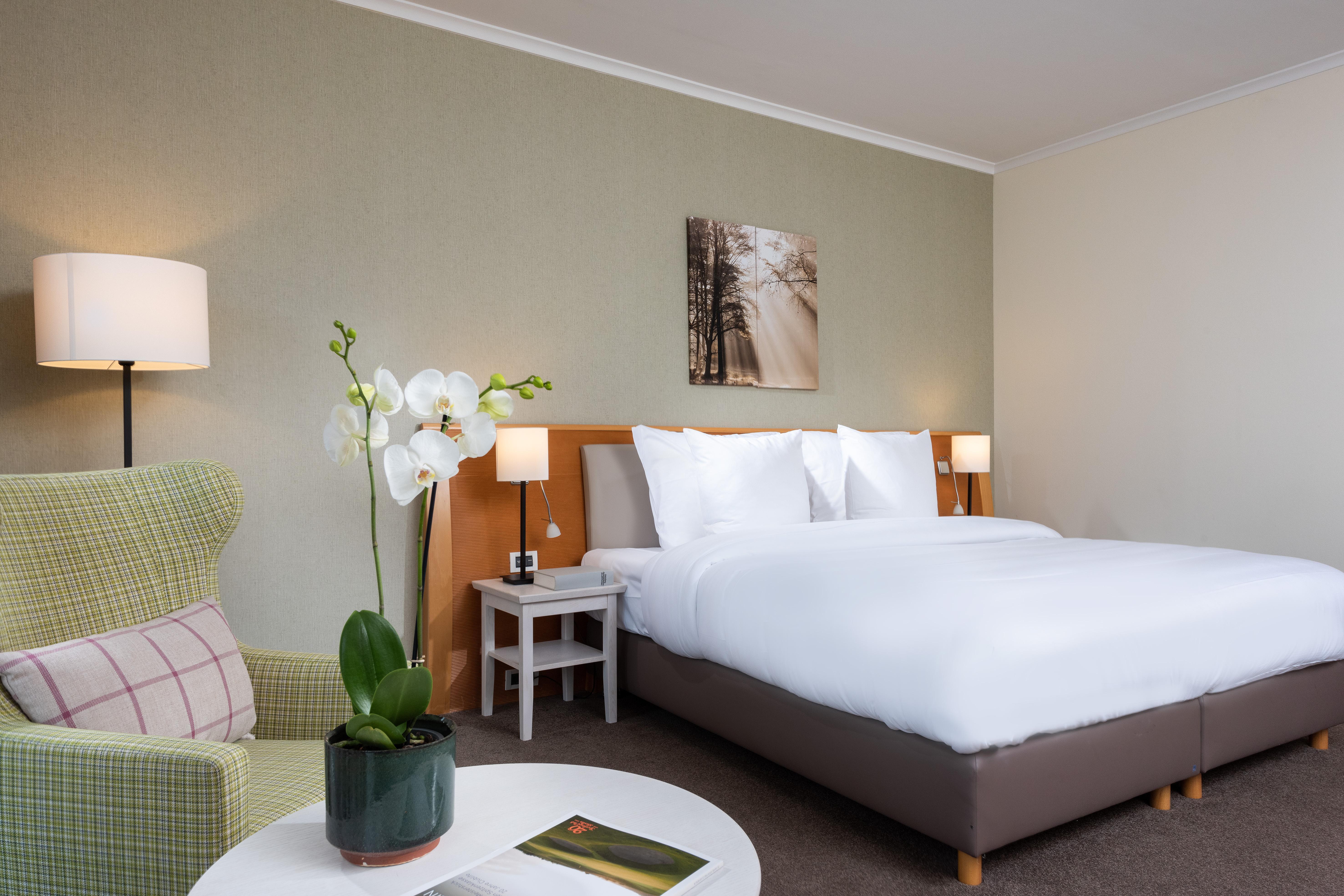 Precise Resort Bad Saarow Exterior foto A room at the hotel